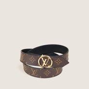 Circle Reversible Belt 85 - LOUIS VUITTON - Affordable Luxury thumbnail image