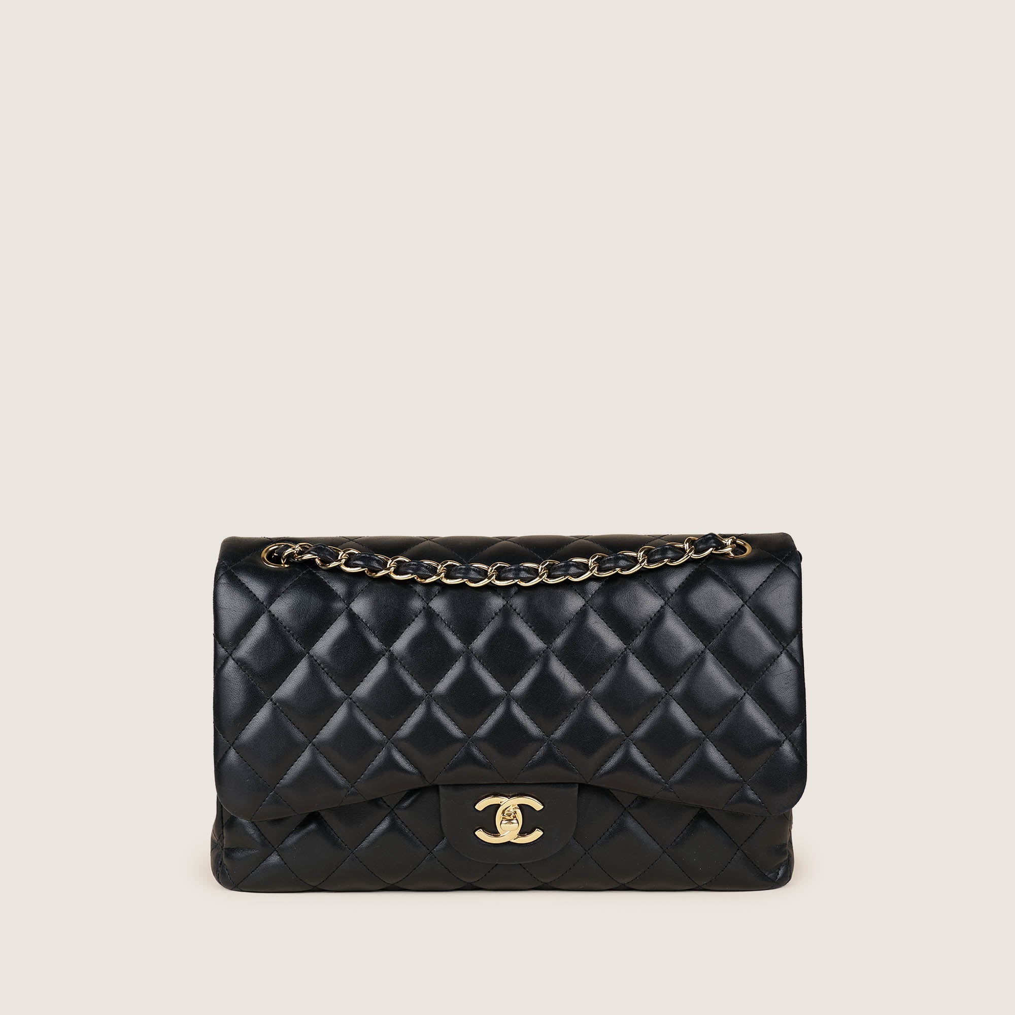 Classic Jumbo Double Flap Bag - CHANEL - Affordable Luxury