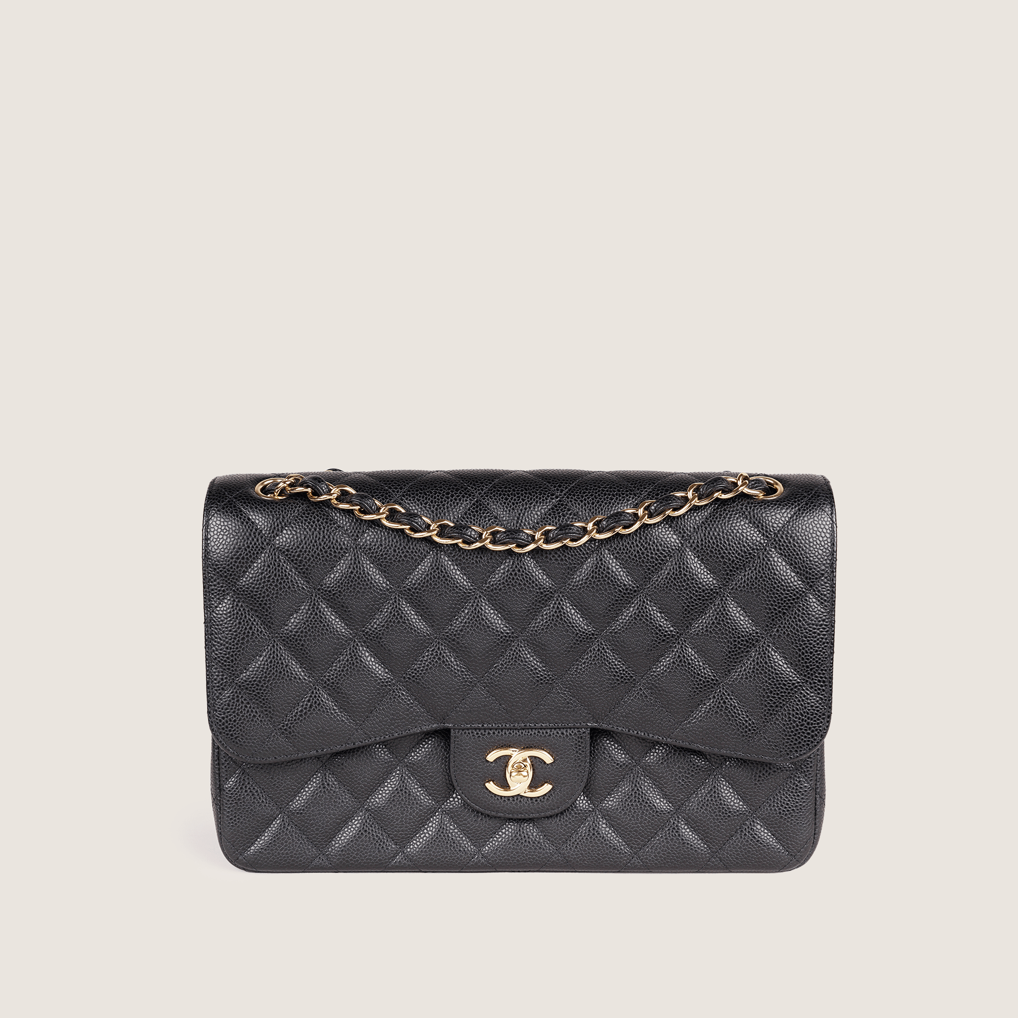 Classic Large/Jumbo Double Flap Bag - CHANEL - Affordable Luxury