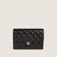 Classic M-Medium Flap Wallet - CHANEL - Affordable Luxury thumbnail image