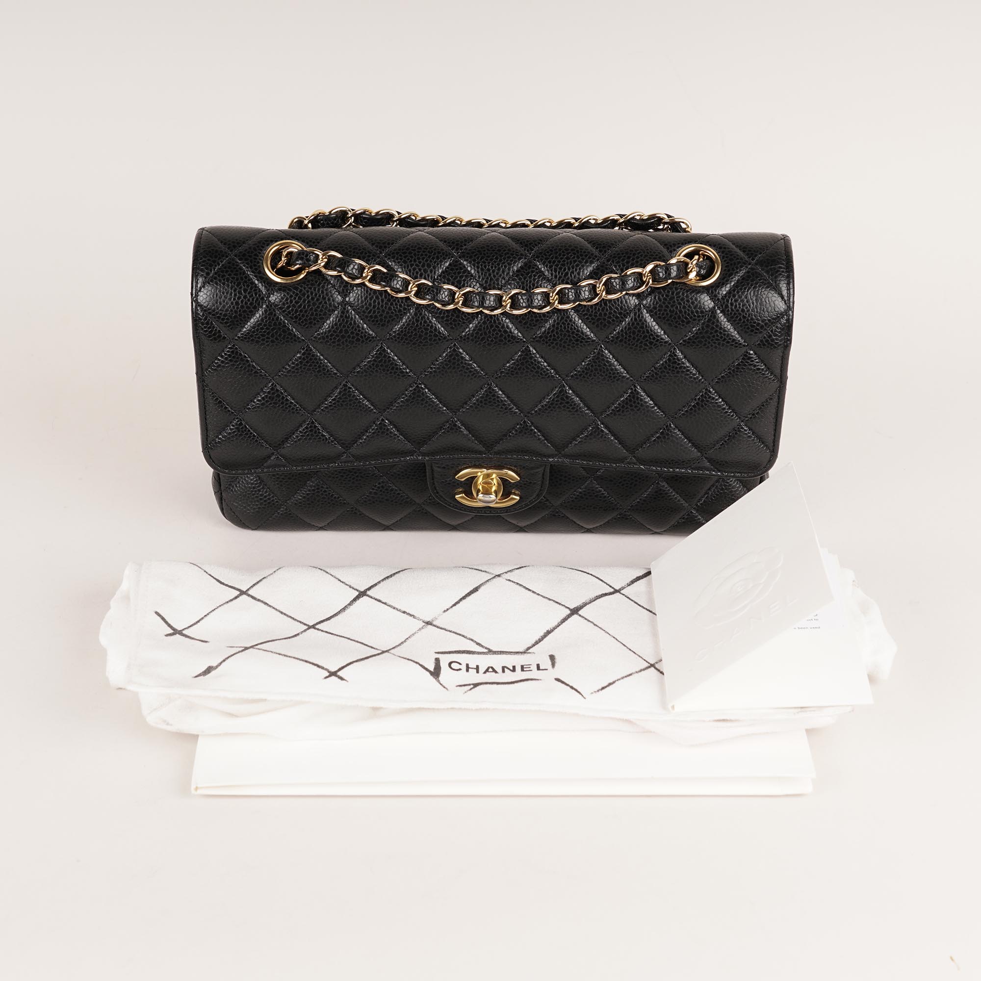 Classic Medium Double Flap Bag 2020 - CHANEL - Affordable Luxury image