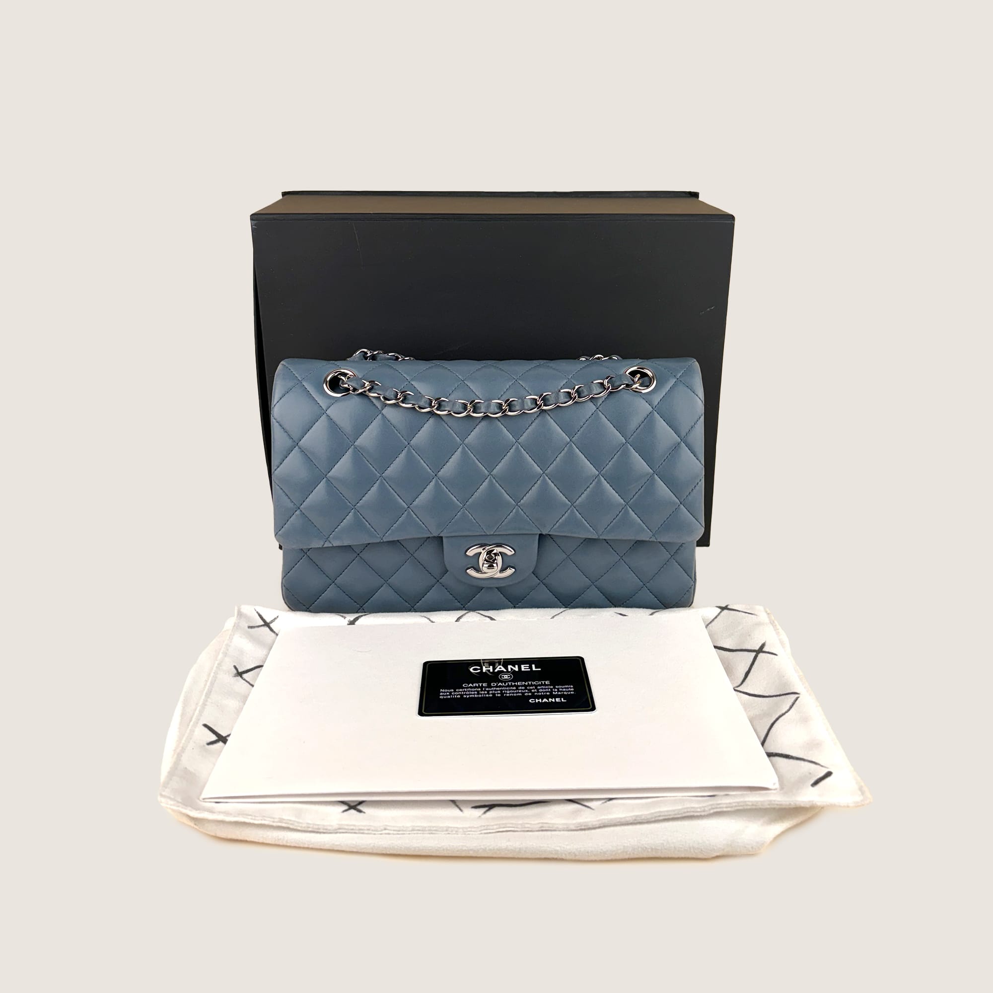 Classic Medium Double Flap Bag - CHANEL - Affordable Luxury image