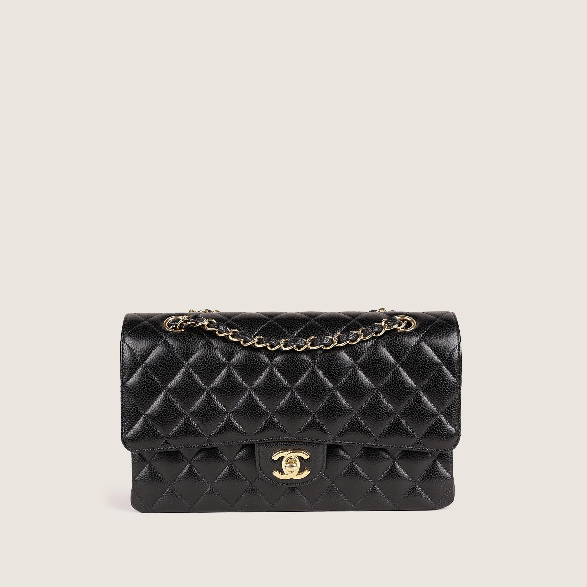 Classic Medium Double Flap Bag - CHANEL - Affordable Luxury