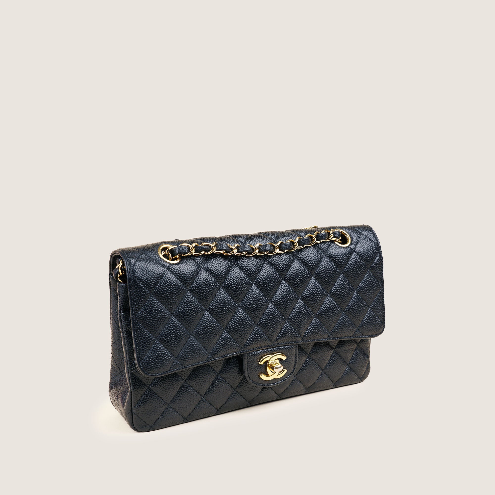 Classic Medium Double Flap Bag - CHANEL - Affordable Luxury