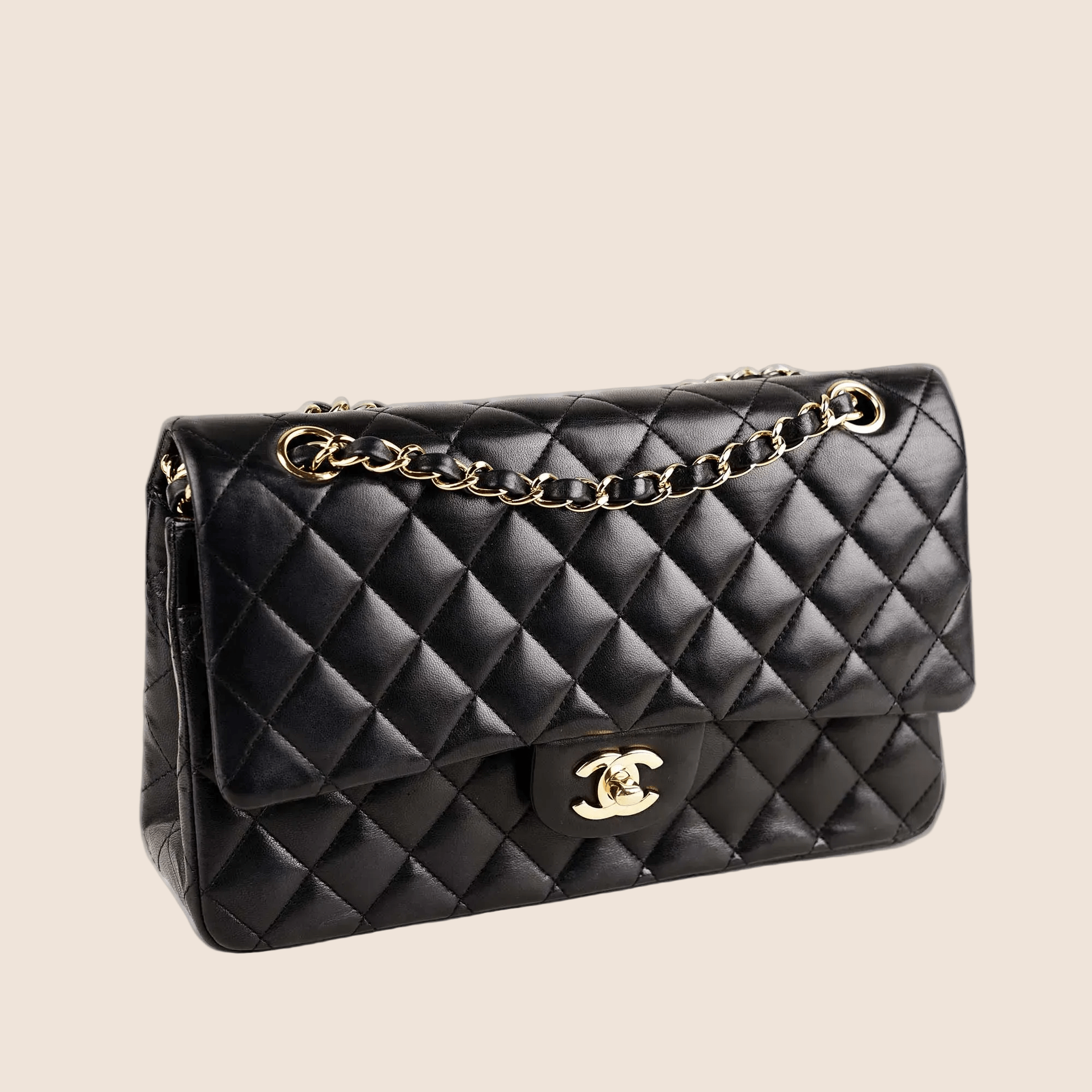 Classic Medium Double Flap Bag - CHANEL - Affordable Luxury