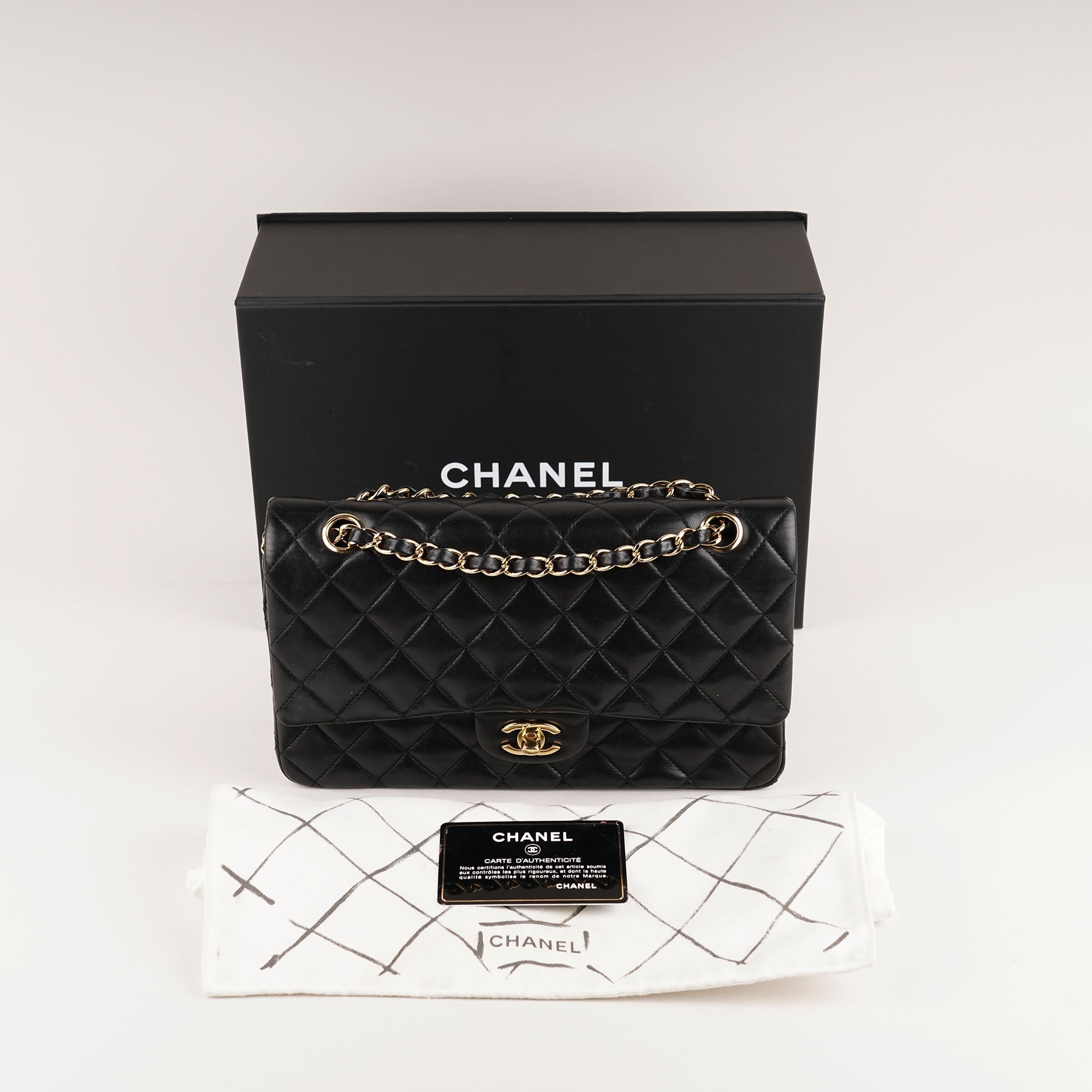 Classic Medium Double Flap Bag - CHANEL - Affordable Luxury image
