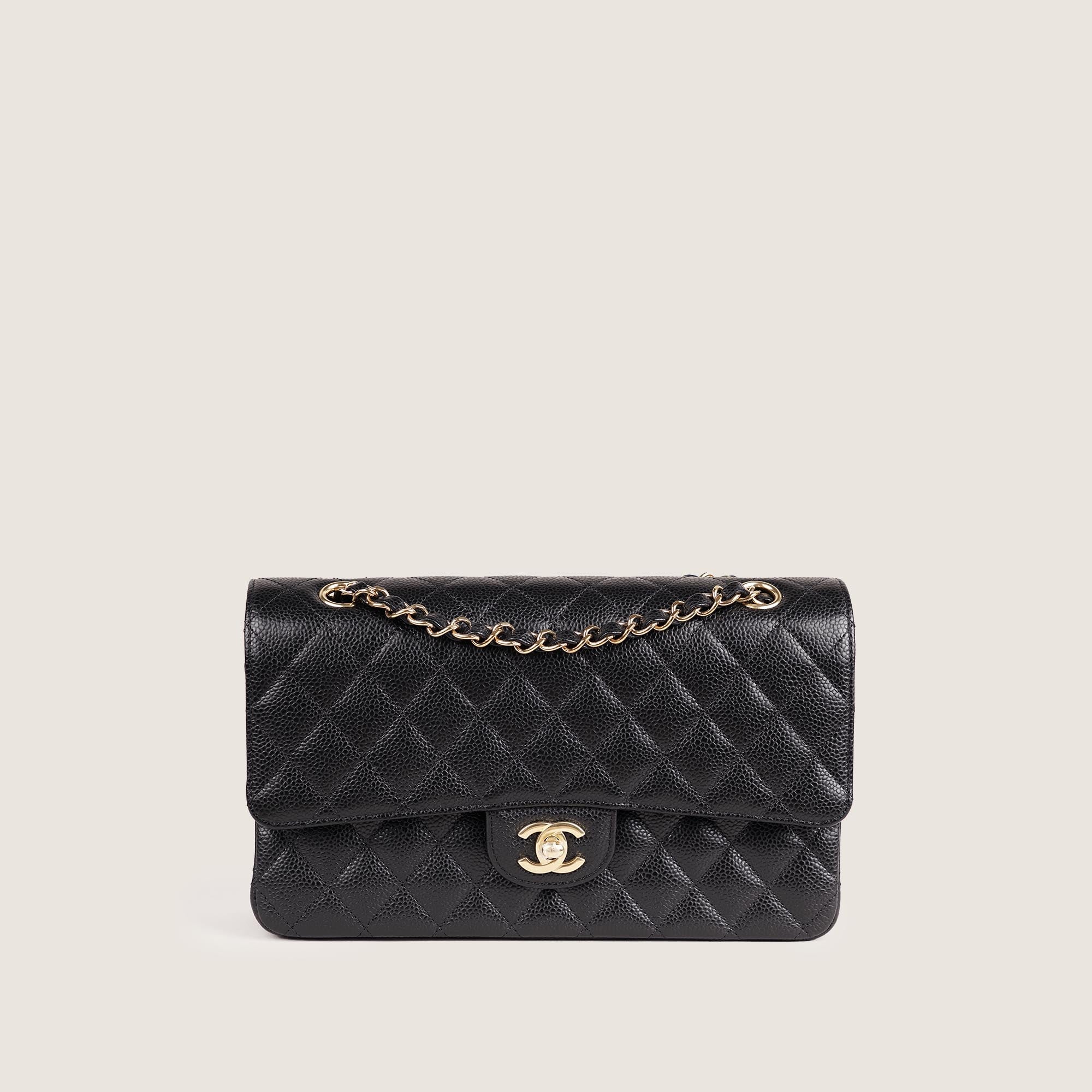 Classic Medium Double Flap Bag - CHANEL - Affordable Luxury