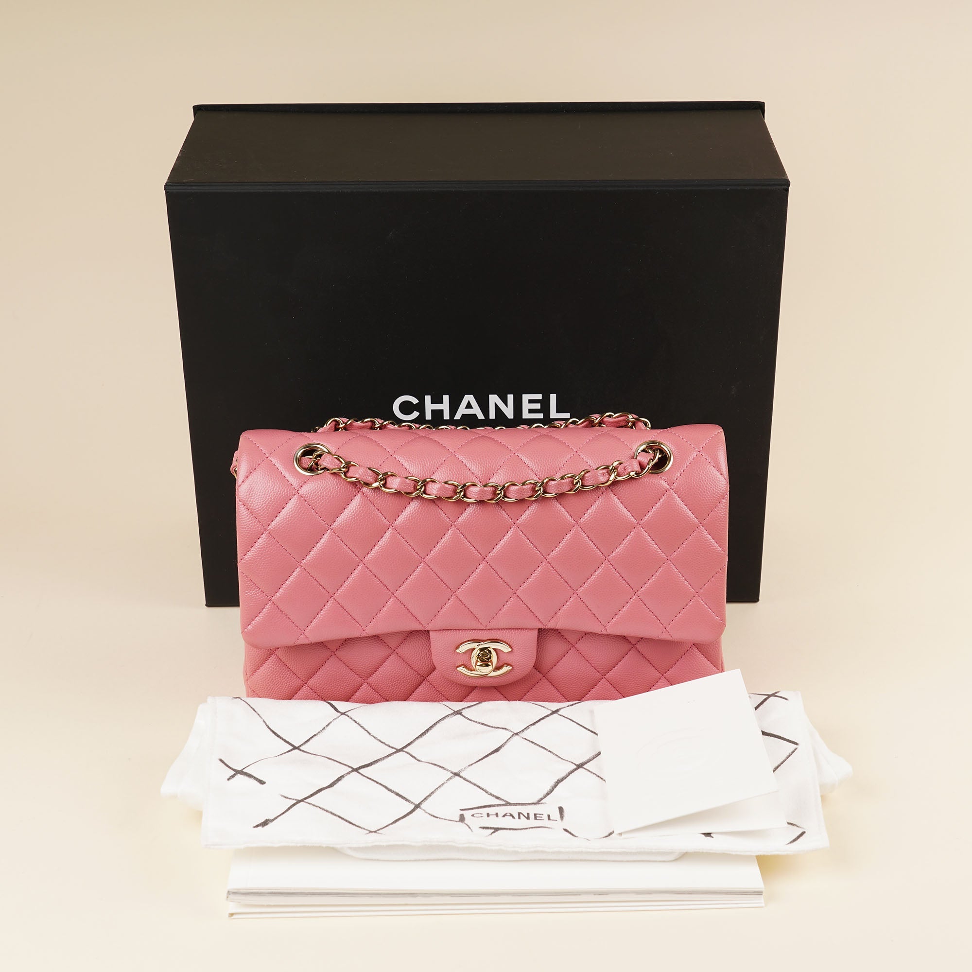 Classic Medium Double Flap Bag - CHANEL - Affordable Luxury image