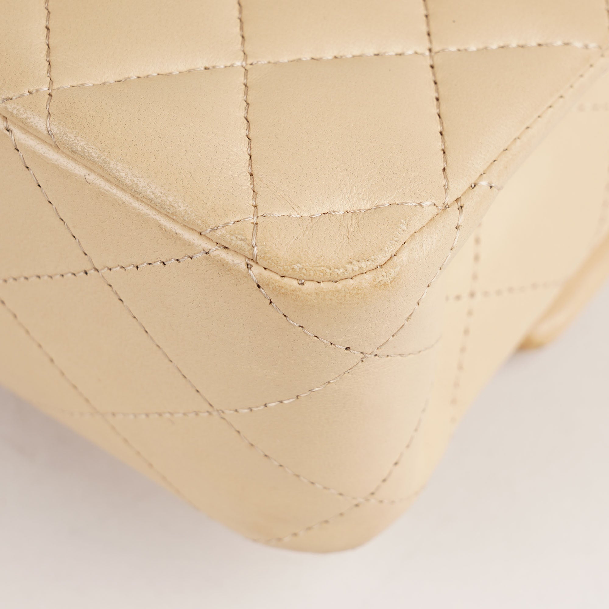 Classic Medium Double Flap Bag Beige 2023 - CHANEL - Affordable Luxury image