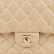 Classic Medium Double Flap Bag Beige 2023 - CHANEL - Affordable Luxury thumbnail image