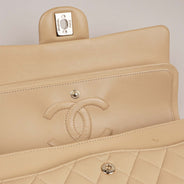 Classic Medium Double Flap Bag Beige - CHANEL - Affordable Luxury thumbnail image
