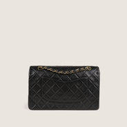 Classic Medium Double Flap Bag Black - CHANEL - Affordable Luxury thumbnail image