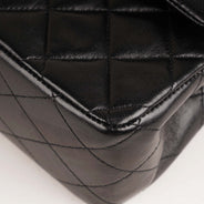 Classic Medium Double Flap Bag Black - CHANEL - Affordable Luxury thumbnail image