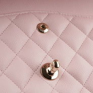 Classic Medium Double Flap Bag Powder Pink 2022 - CHANEL - Affordable Luxury thumbnail image