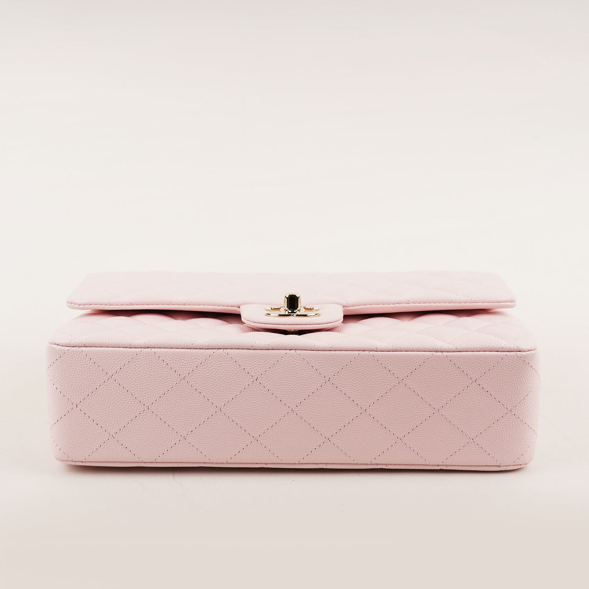 Classic Medium Double Flap Bag Powder Pink 2022 - CHANEL - Affordable Luxury image