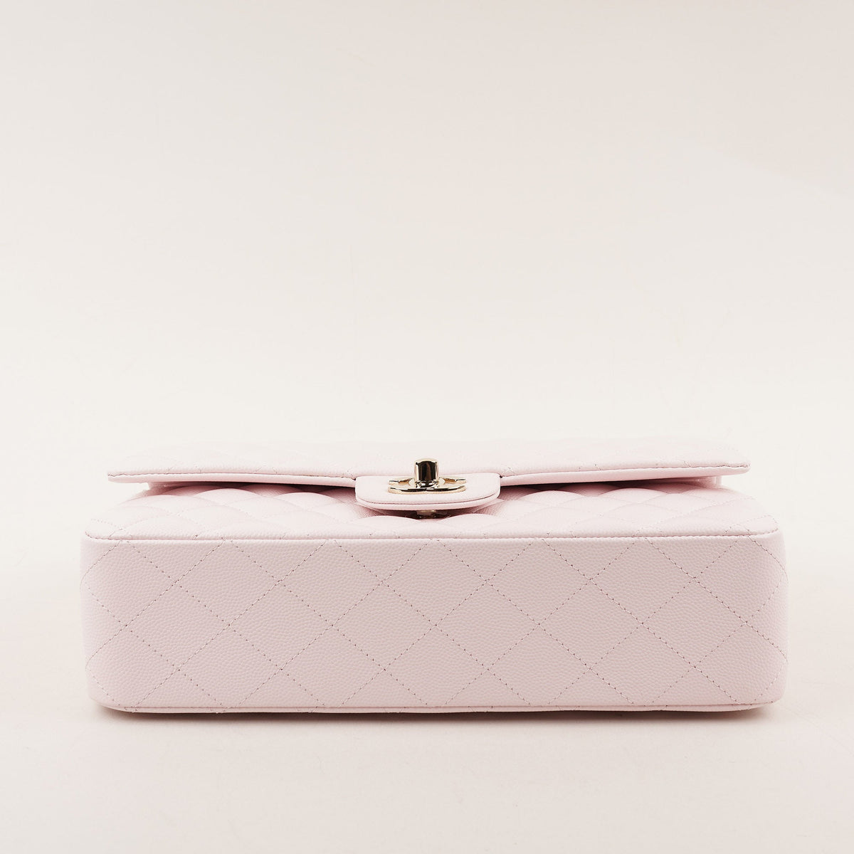 Classic Medium Double Flap Light Pink 2022 - CHANEL - Affordable Luxury image