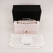 Classic Medium Double Flap Light Pink 2022 - CHANEL - Affordable Luxury thumbnail image
