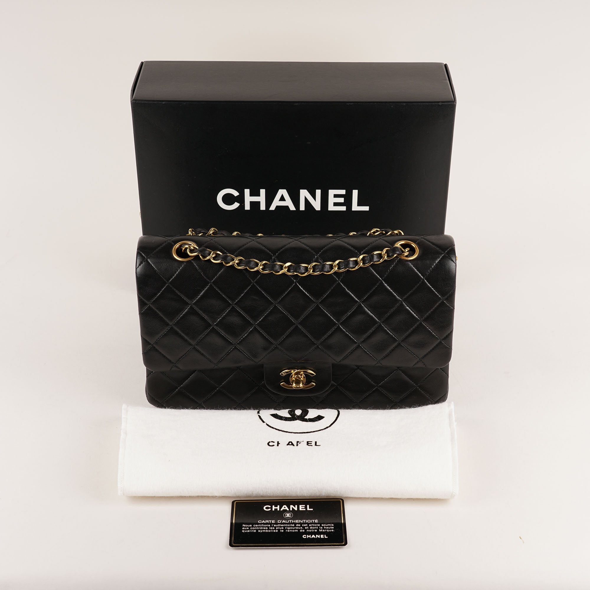 Classic Medium Vintage Double Flap Bag - CHANEL - Affordable Luxury image