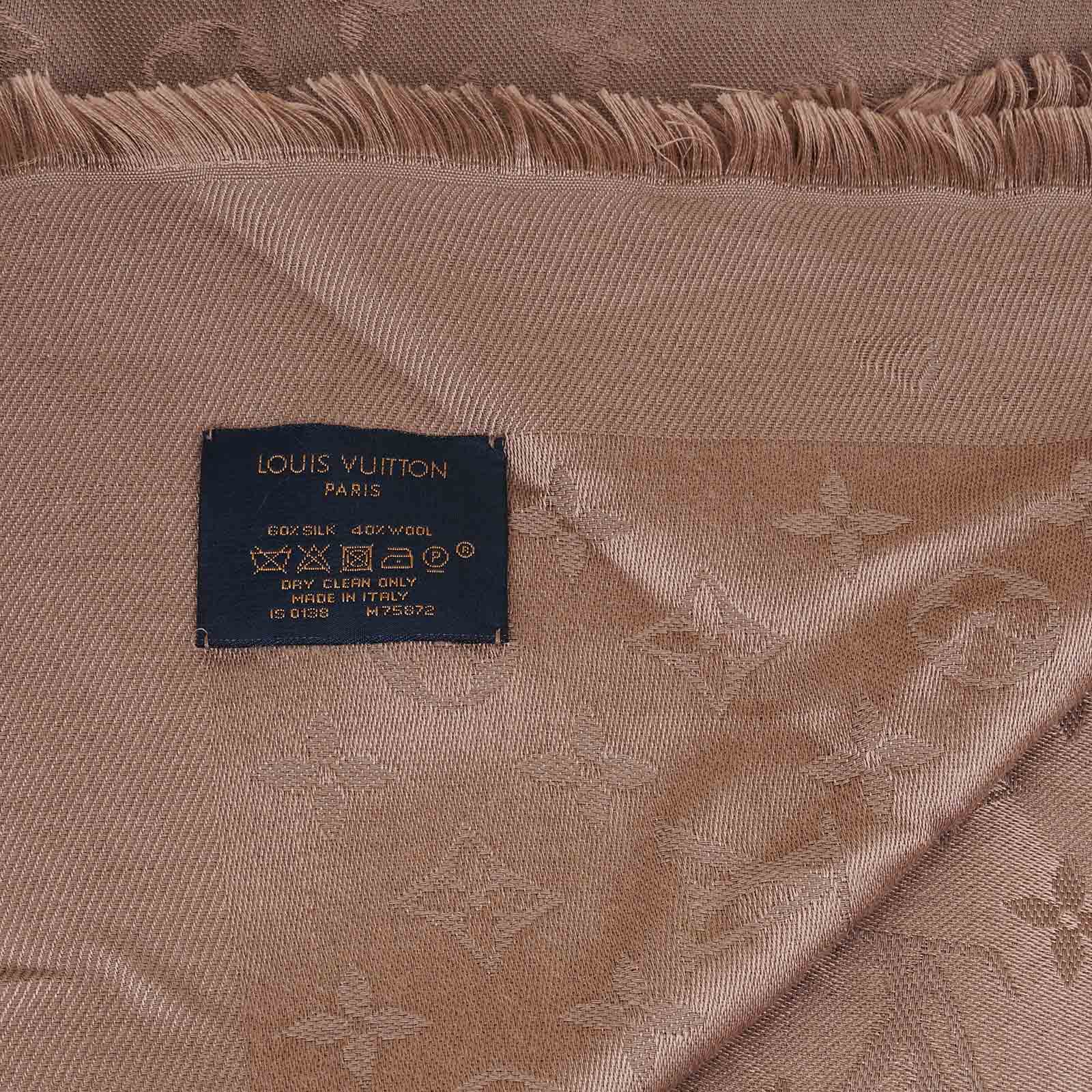 Classic Monogram Shawl - LOUIS VUITTON - Affordable Luxury image