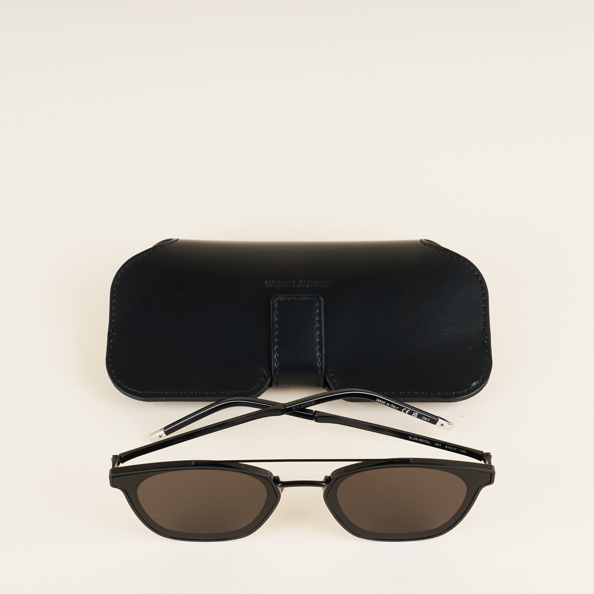 Classic SL28 Sunglasses - SAINT LAURENT - Affordable Luxury image