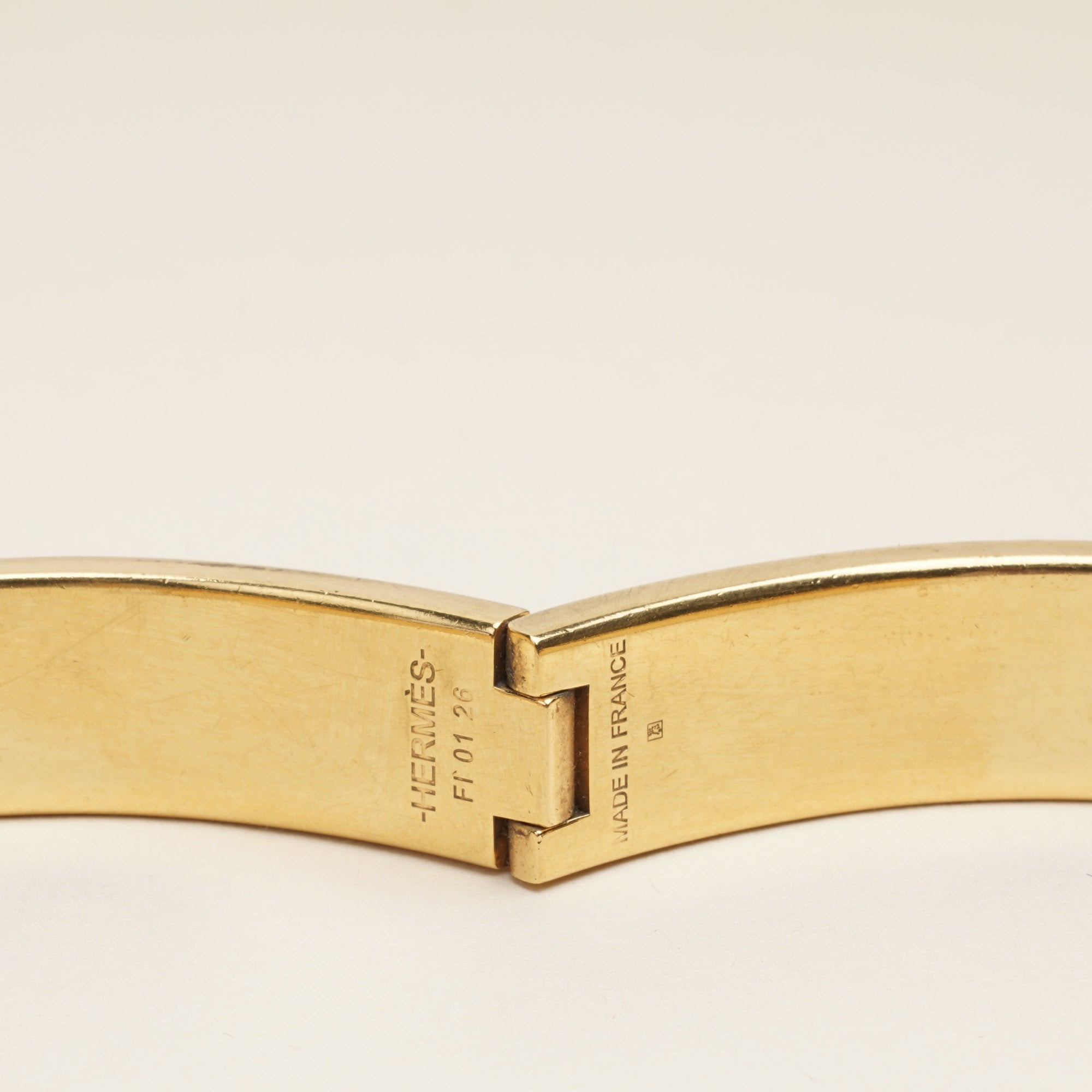 Clic H Bracelet GM - HERMÈS - Affordable Luxury image