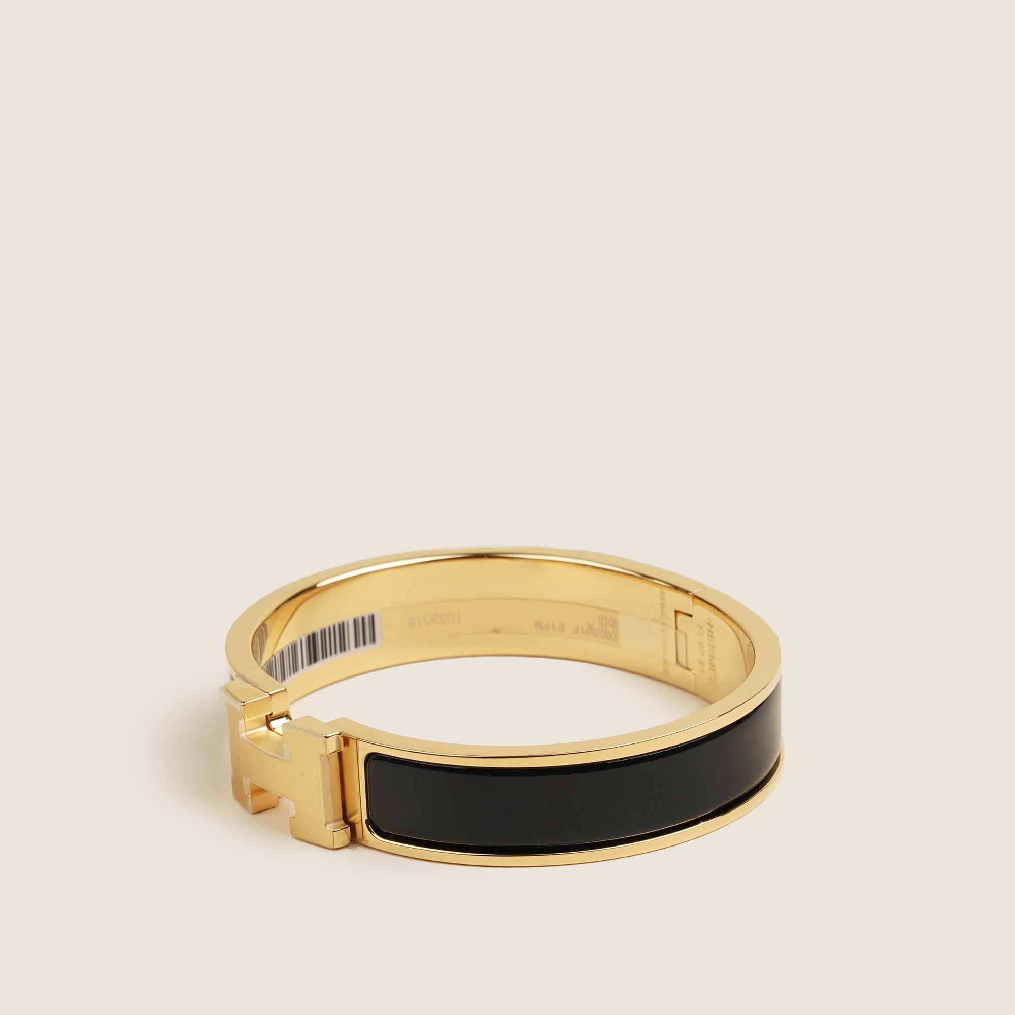 Clic H Narrow Bracelet - HERMÈS - Affordable Luxury