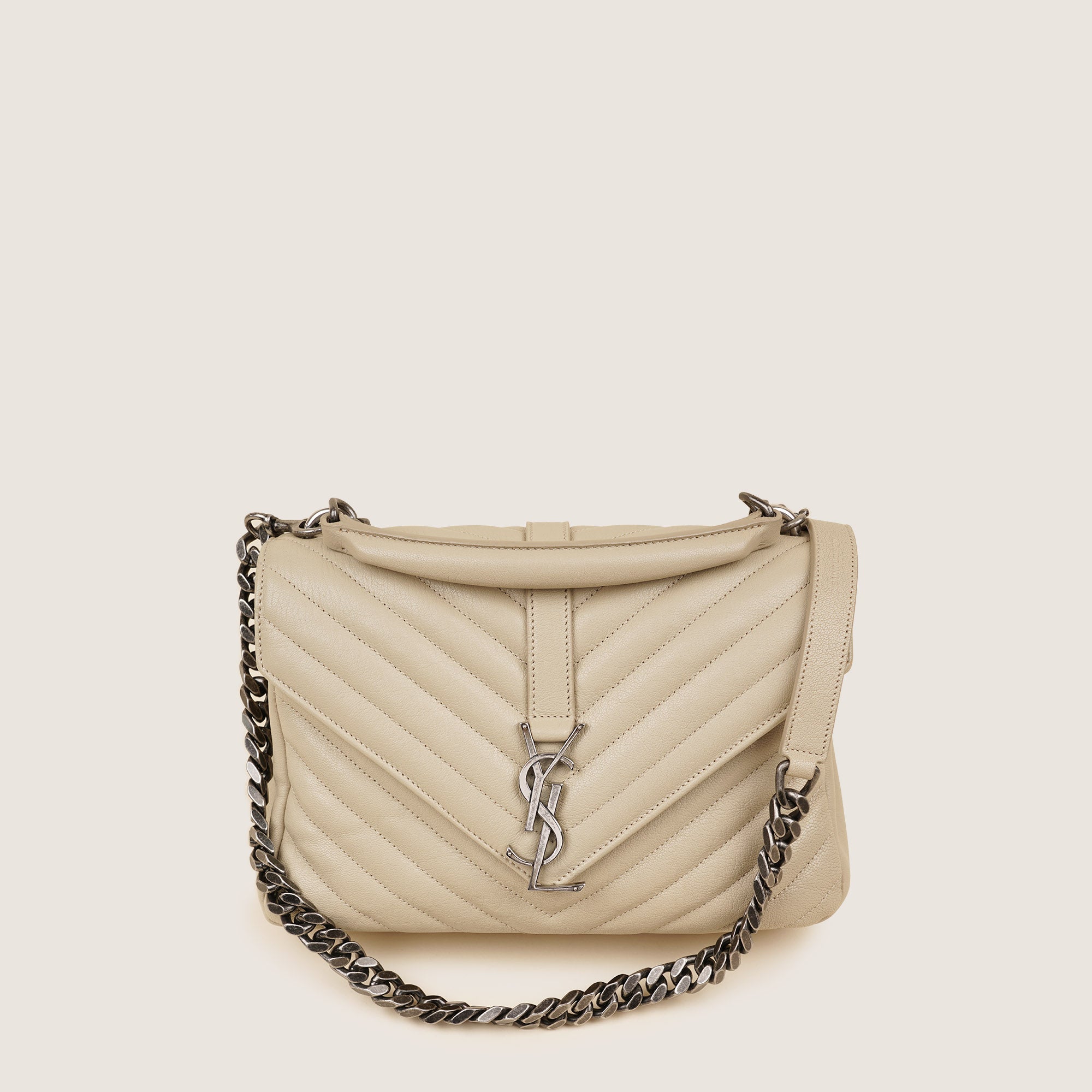 College Medium Shoulder Bag - SAINT LAURENT - Affordable Luxury