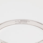 Collier de Chien Bracelet 18K White Gold/Diamonds - HERMÈS - Affordable Luxury thumbnail image