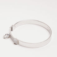 Collier de Chien Bracelet 18K White Gold/Diamonds - HERMÈS - Affordable Luxury thumbnail image