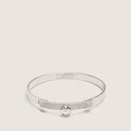 Collier de Chien Bracelet 18K White Gold/Diamonds - HERMÈS - Affordable Luxury thumbnail image