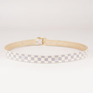 Damier Azur Mini Belt 75 - LOUIS VUITTON - Affordable Luxury thumbnail image