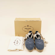 Denim Espadrilles 40 - PRADA - Affordable Luxury thumbnail image