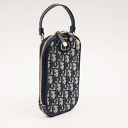 Dior Phone Holder Blue Bag - CHRISTIAN DIOR - Affordable Luxury thumbnail image