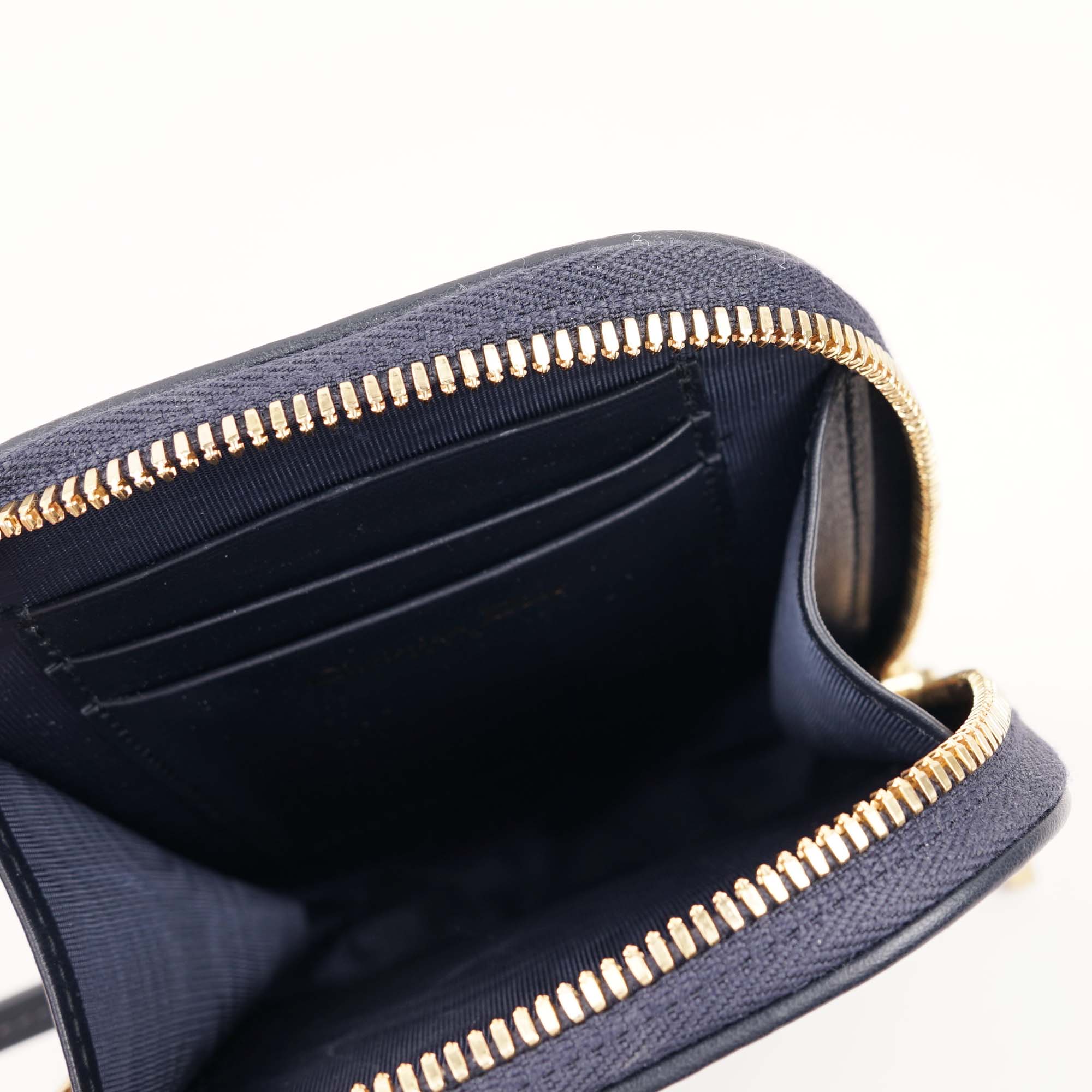 Dior Phone Holder Blue Bag - CHRISTIAN DIOR - Affordable Luxury image
