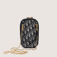 Dior Phone Holder Blue Bag - CHRISTIAN DIOR - Affordable Luxury thumbnail image
