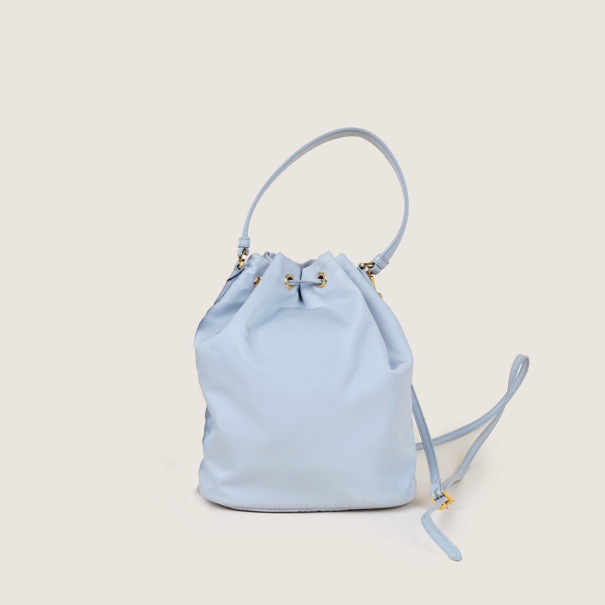 Light blue bucket bag best sale