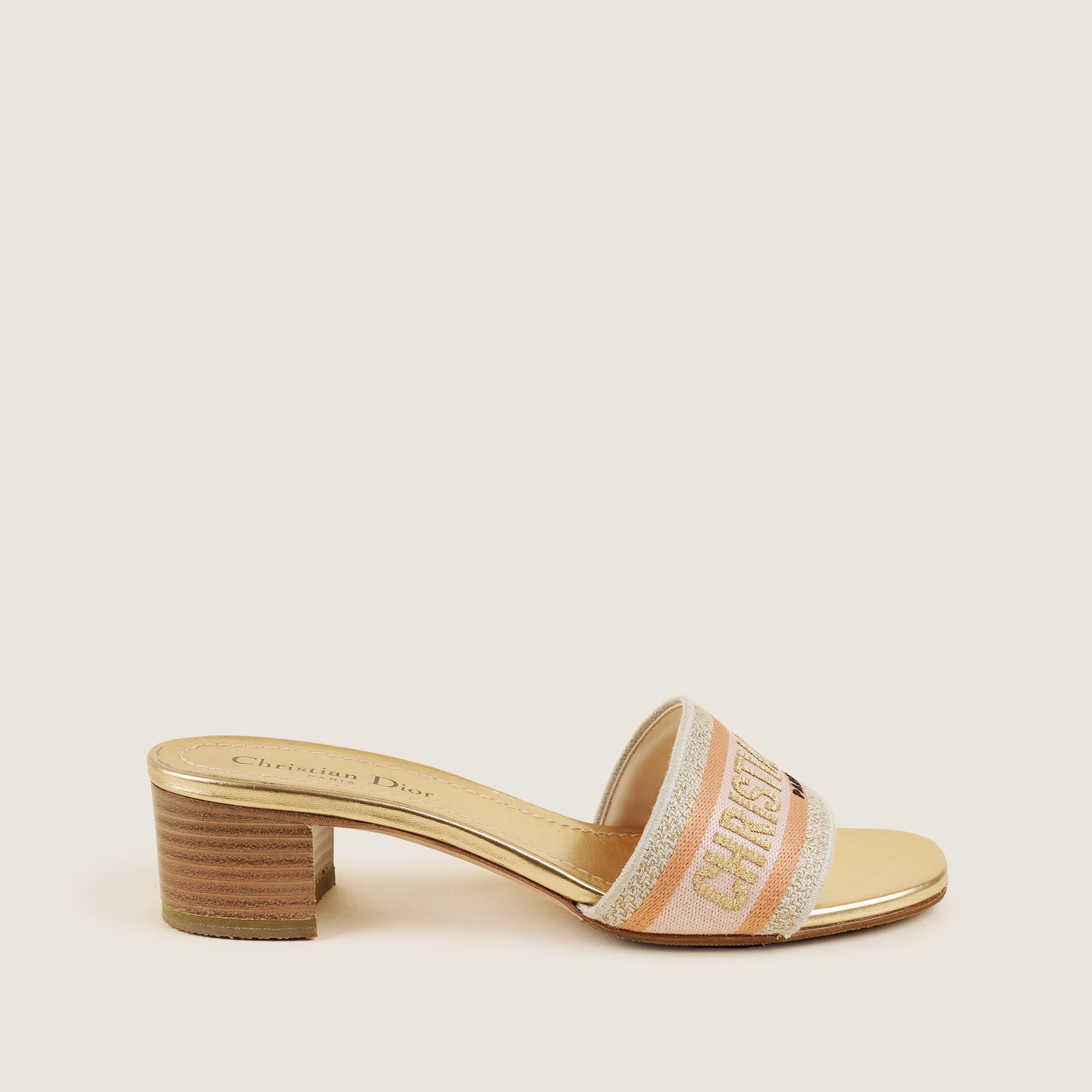 Dway Heeled Slides 39 - CHRISTIAN DIOR - Affordable Luxury