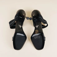 Elasticated Logo Heels - PRADA - Affordable Luxury thumbnail image