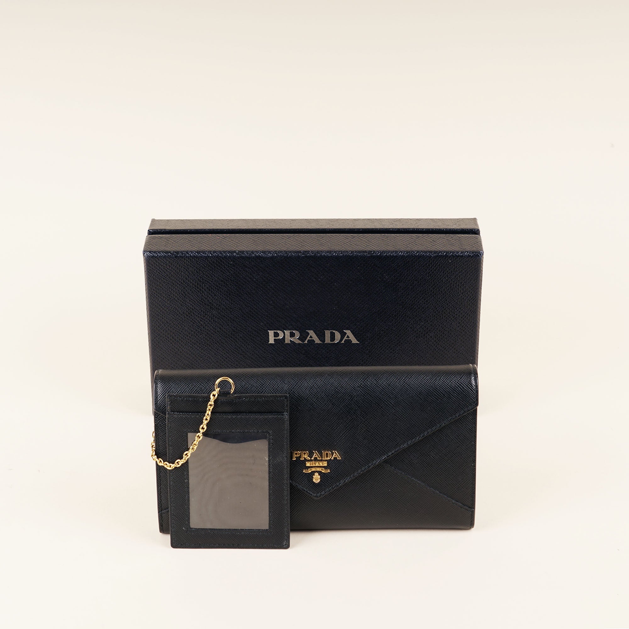 Envolpe Fold Clutch Wallet - PRADA - Affordable Luxury image