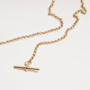 Ex - Libris Pendant Necklace 18k Gold - HERMÈS - Affordable Luxury thumbnail image