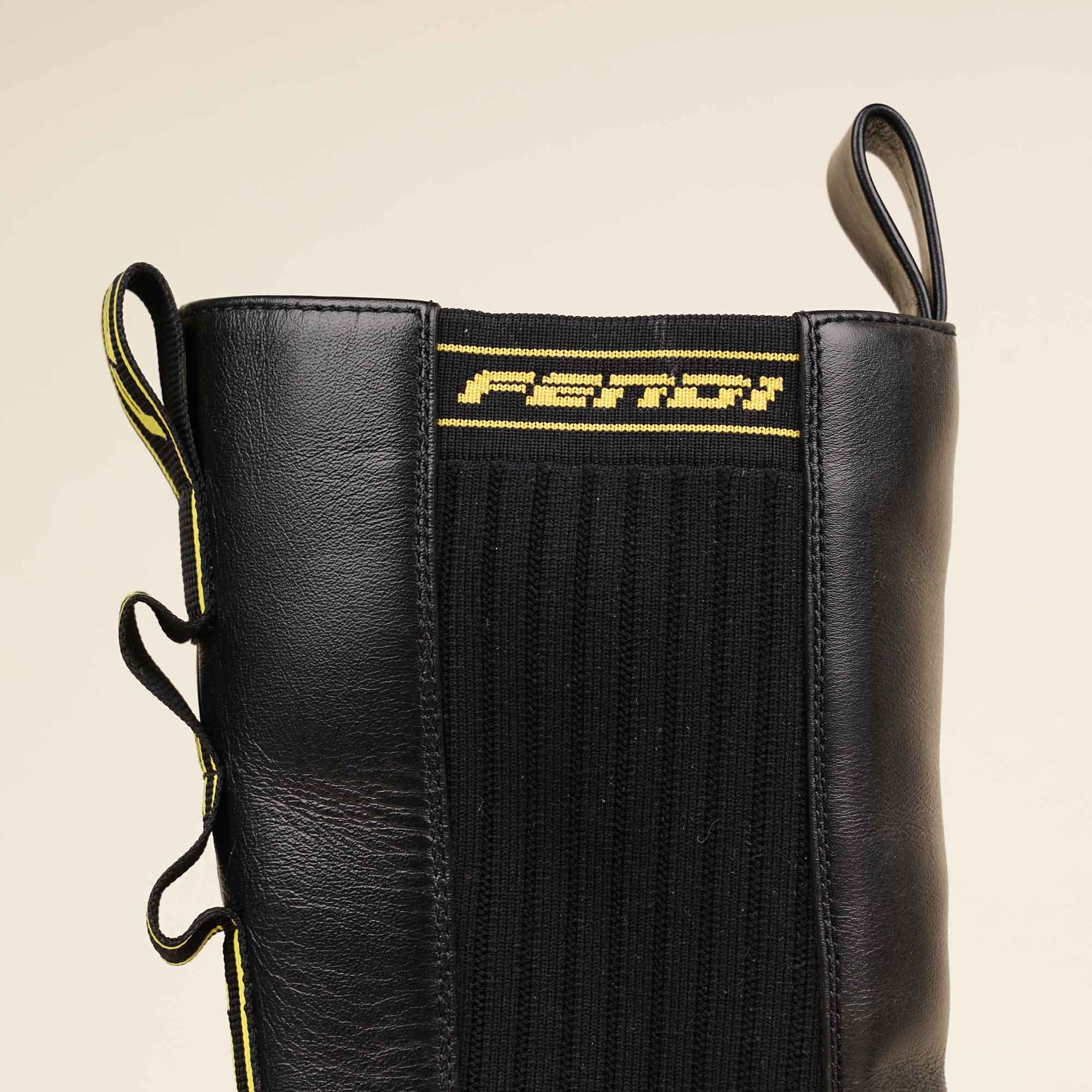 Fendi FF Boots 36½ - FENDI - Affordable Luxury image