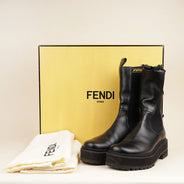 Fendi FF Boots 36½ - FENDI - Affordable Luxury thumbnail image