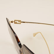 FF Square Frame Sunglasses - FENDI - Affordable Luxury thumbnail image