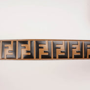 FF Strap You Brown Zucca Leather - FENDI - Affordable Luxury thumbnail image