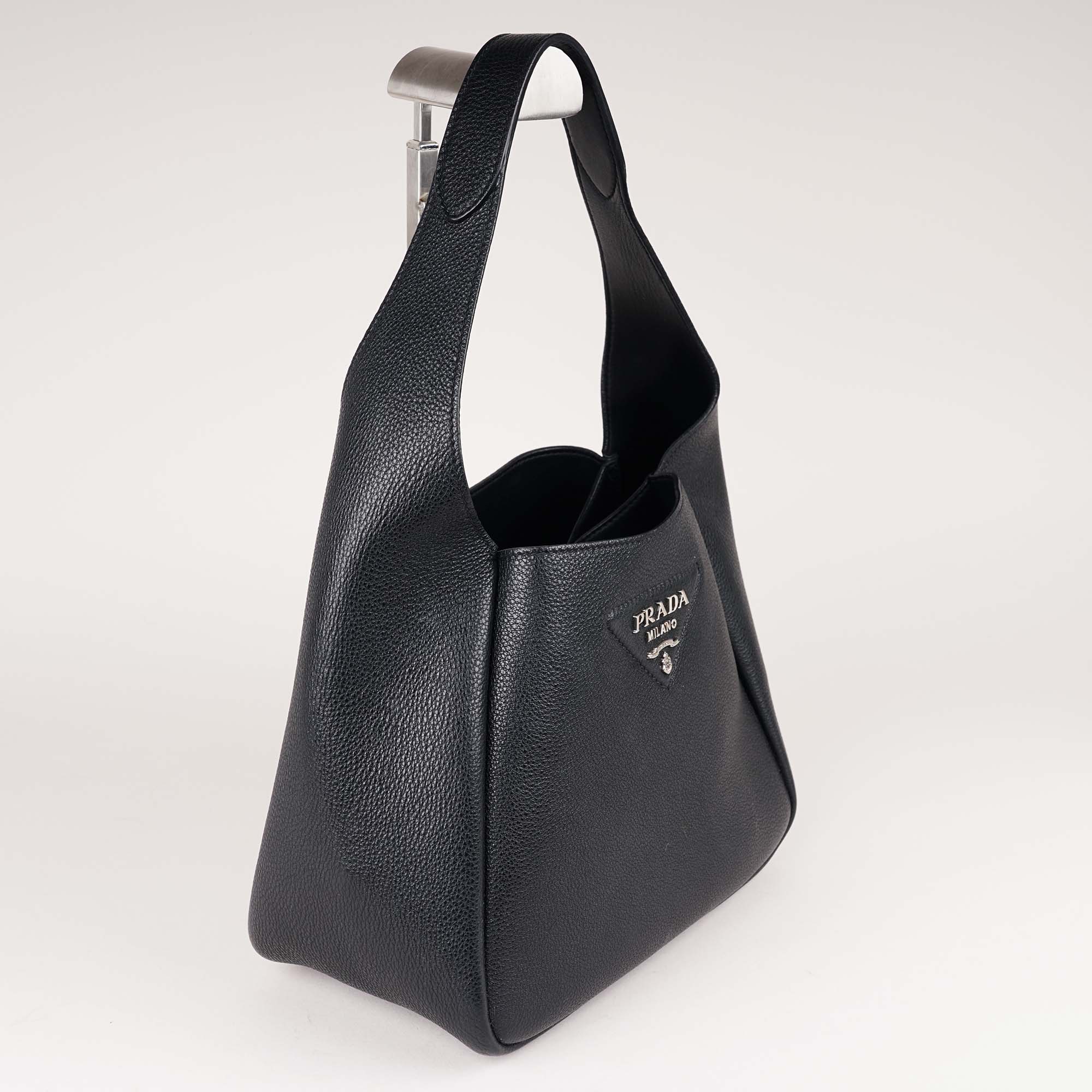 Flou Small Shoulder Bag - PRADA - Affordable Luxury image