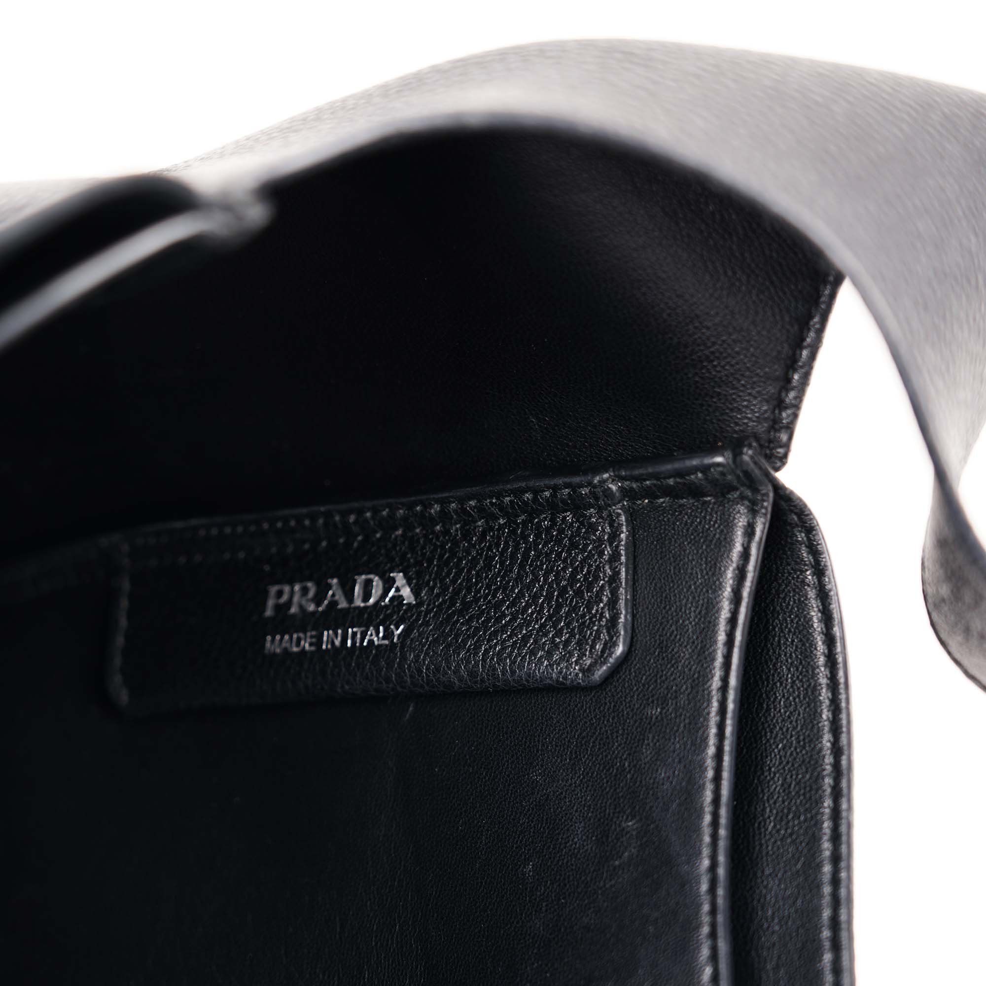 Flou Small Shoulder Bag - PRADA - Affordable Luxury image