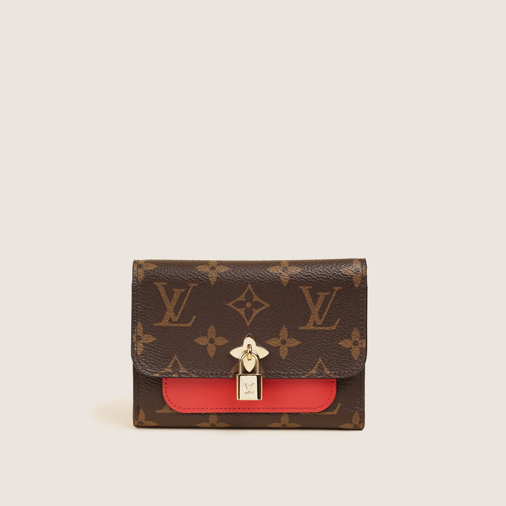 Flower Lock Wallet - LOUIS VUITTON - Affordable Luxury