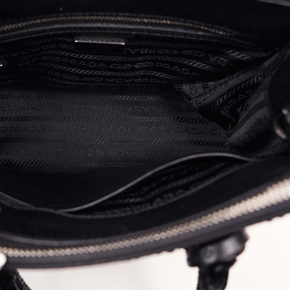 Galleria Crystal-Embellished Mini Top Handle - PRADA - Affordable Luxury image