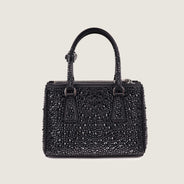 Galleria Crystal-Embellished Mini Top Handle - PRADA - Affordable Luxury thumbnail image