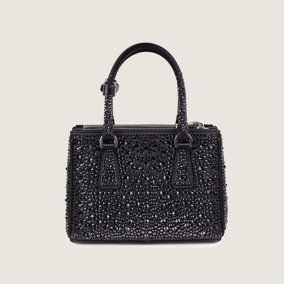 Galleria Crystal-Embellished Mini Top Handle - PRADA - Affordable Luxury